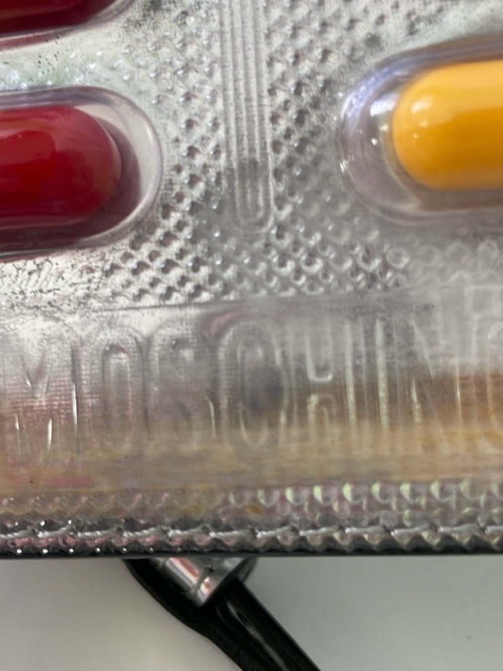 RARE Moschino Pill Pack Bag - Picture 4 of 13